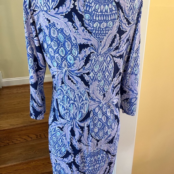 15- Lilly Pulitzer Marlowe Boat Neck T-Shirt Dress - Picture 2 of 4